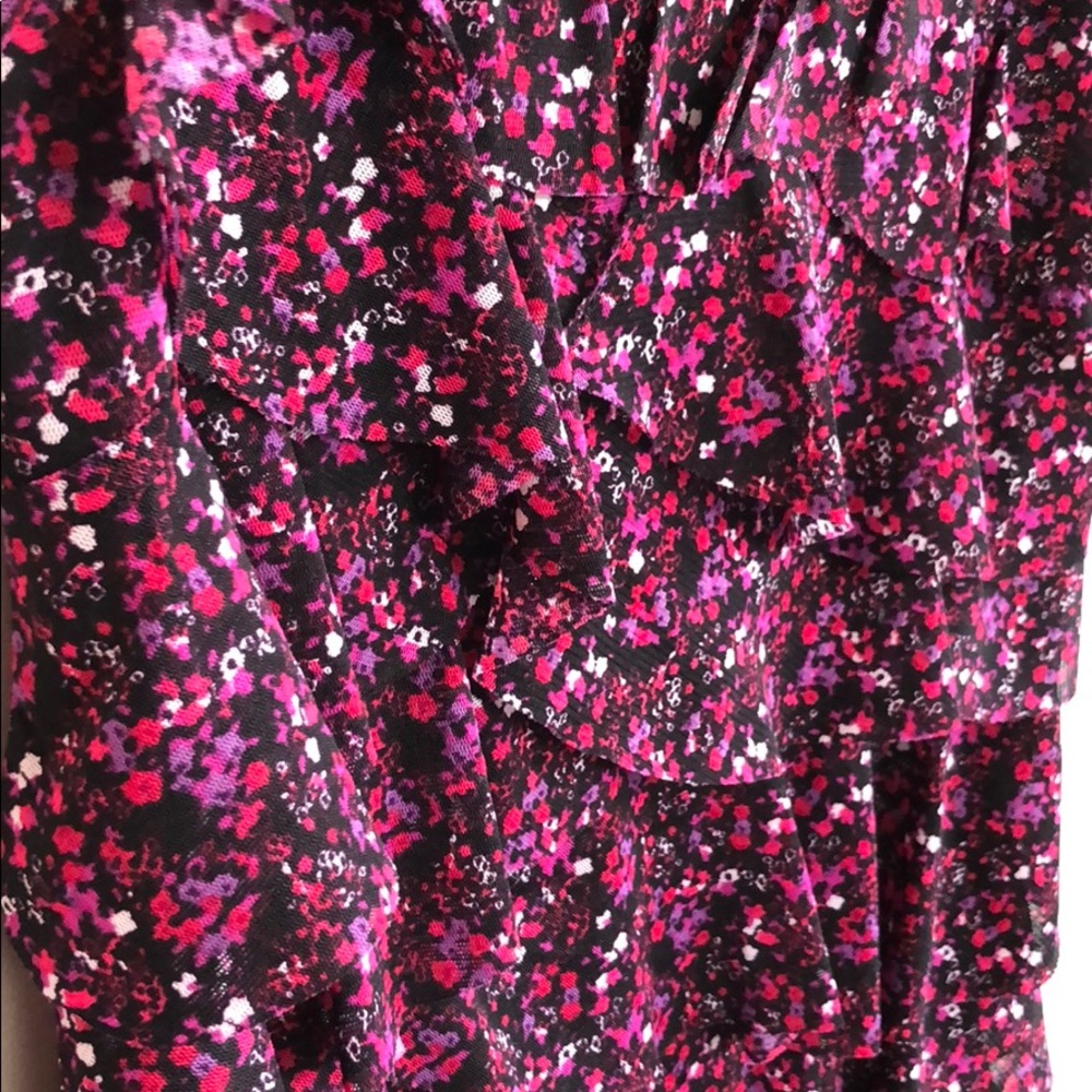 Multicolored Ruffle Tank Top - Picture 3 of 7